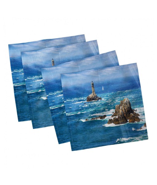 Lighthouse Set of 4 Napkins  18