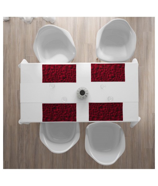 Maroon Place Mats  Set of 4