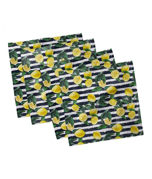 Modern Set of 4 Napkins  18