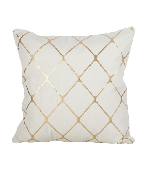 Metallic Diamond Decorative Pillow  18