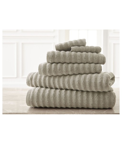 Wavy Luxury Spa Collection 6-Pc. Quick Dry Towel Set