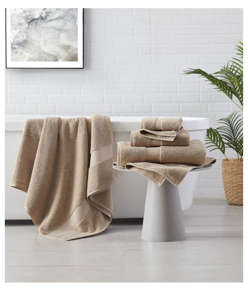 Solid Turkish Cotton Towel Set  6 Piece