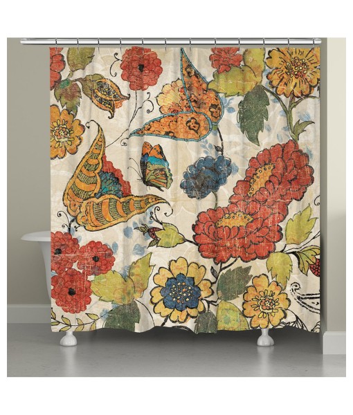 Heirloom Floral Shower Curtain