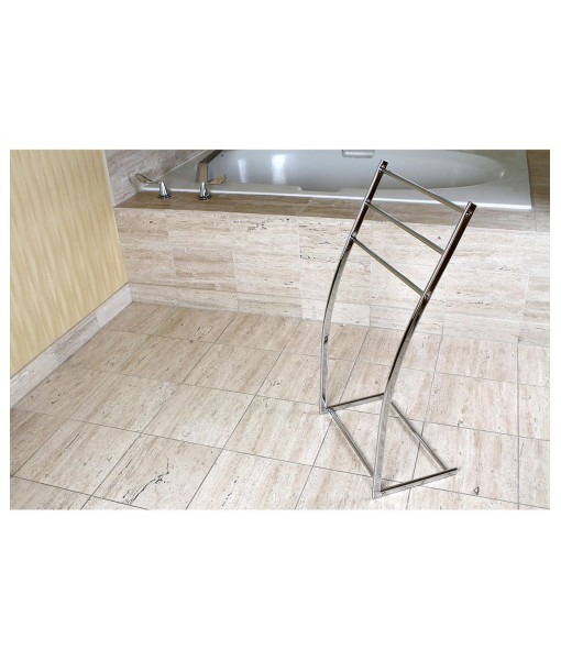 Modern Pedestal Steel Construction Towel Rack