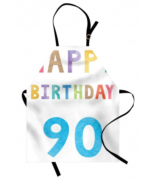 90th Birthday Apron