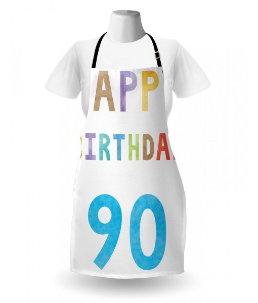 90th Birthday Apron