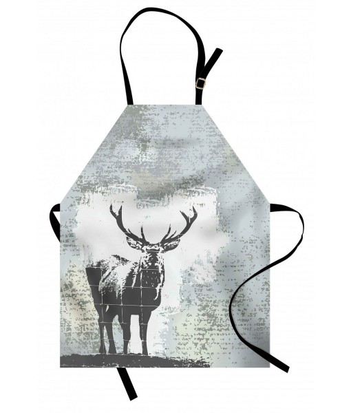 Rustic Antler Design Apron